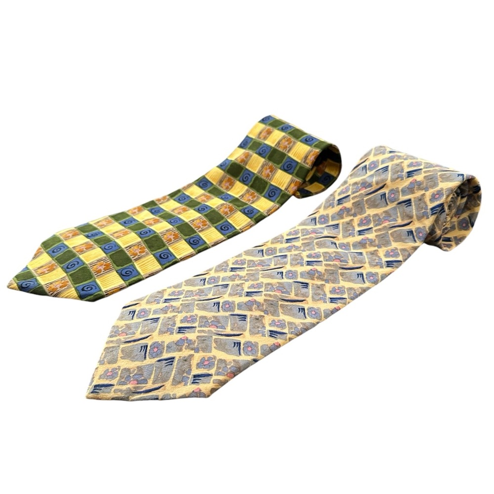 VTG 90’s J. Garcia Men’s Neck Ties (Set of Two)